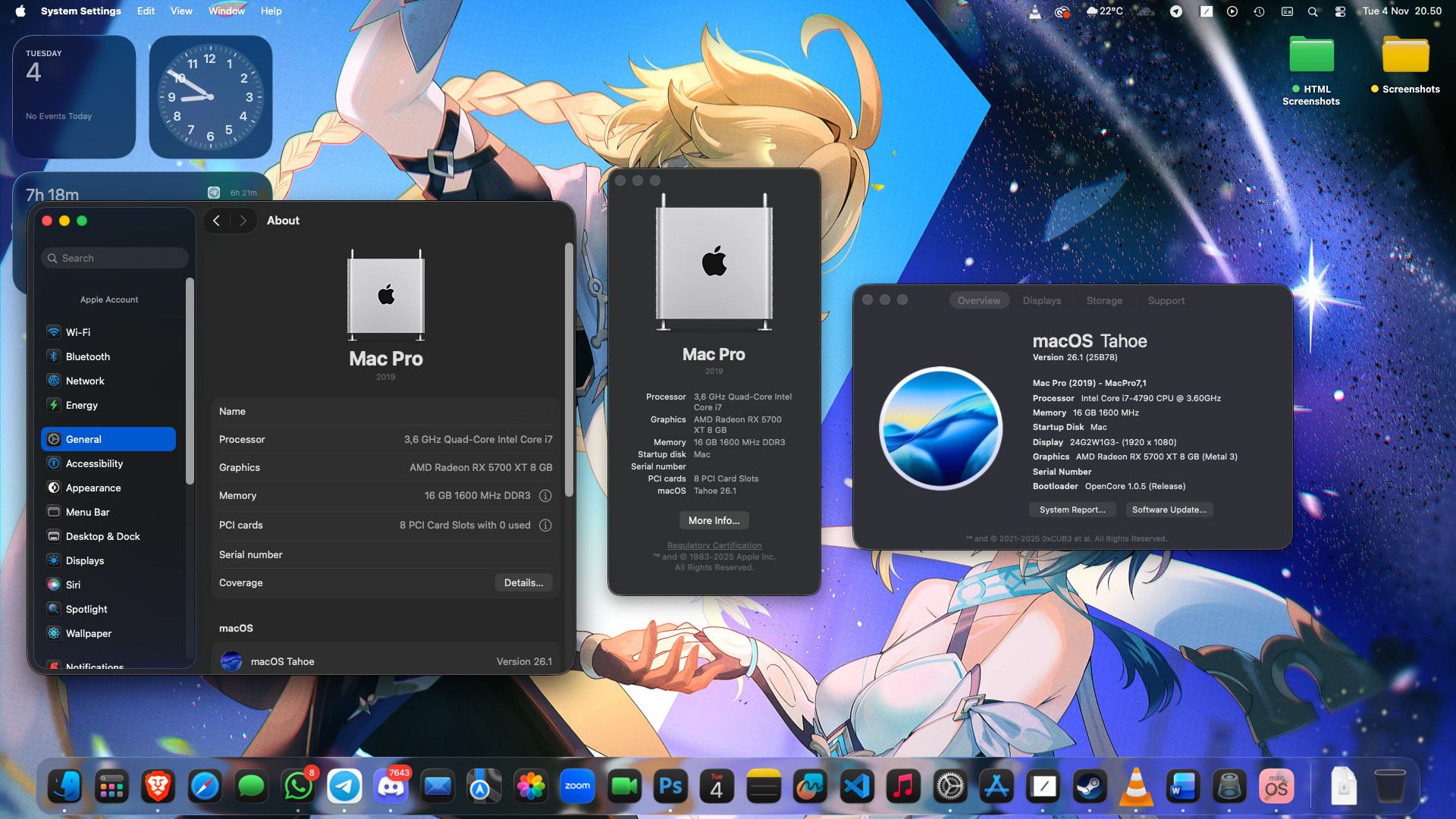 MacOS 26 screenshot